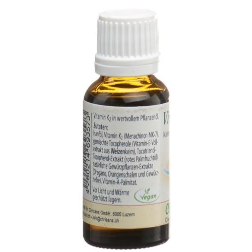 Chrisana Vitamin K2 Tropfen Pip Flasche 20ml buy online