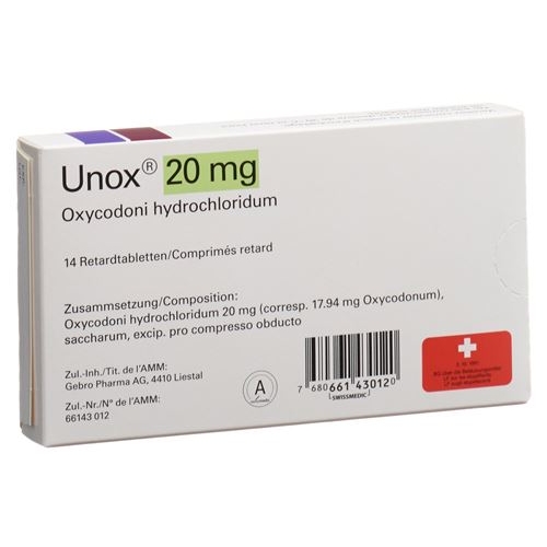 Unox Retard Tabletten 20mg 14 Stück buy online