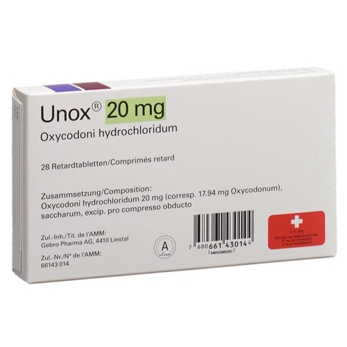 Unox Retard Tabletten 20mg 28 Stück buy online