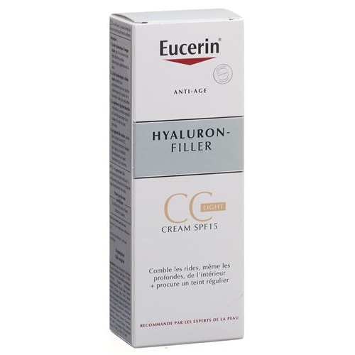 Eucerin HYALURON-FILLER CC-Cream LSF 15 Light 50ml buy online