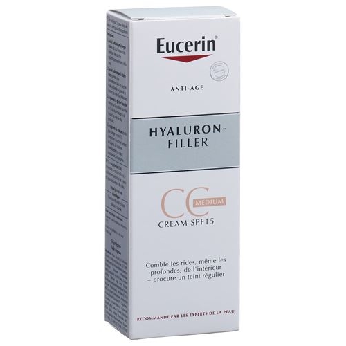 Eucerin HYALURON-FILLER CC-Cream LSF 15 Medium 50ml buy online