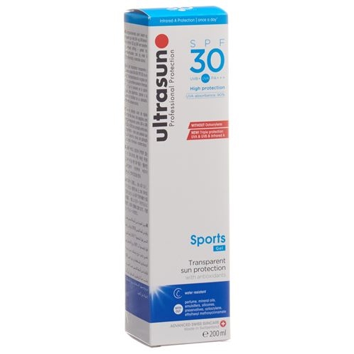 Ultrasun Sport Gel SPF 30 bottle 100ml buy online