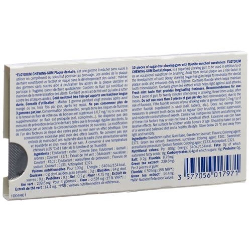 Elgydium Anti-Plaque Kaugummi 10 Stück buy online