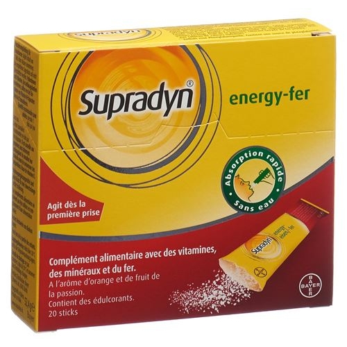 Supradyn Energy-Vitamins Sticks Granulat 60 Stück buy online