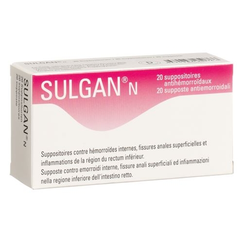 Sulgan N 10 Zäpfchen buy online