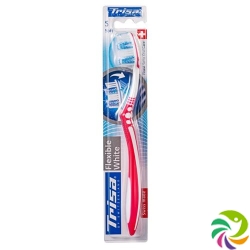 Trisa Flexible White Toothbrush Soft