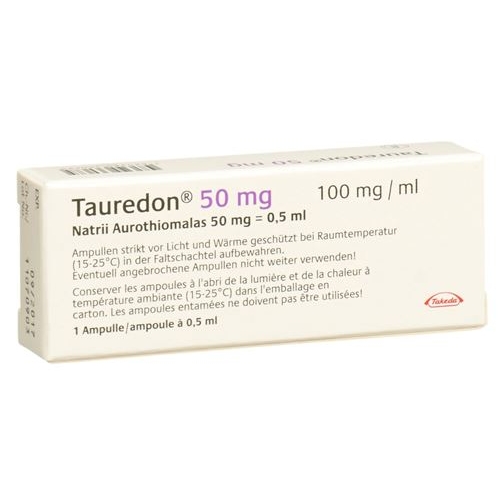 Tauredon Injektionslösung 50mg/0.5ml Ampullen 0.5ml buy online