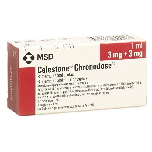 Celestone Chronodose Injektionslösung 25 Ampullen 1ml buy online