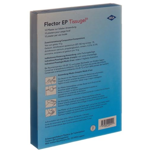 Flector EP Tissugel 10 Pflaster buy online