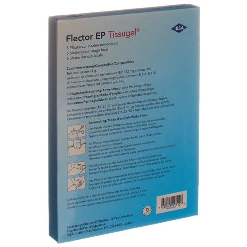 Flector EP Tissugel 5 Pflaster buy online