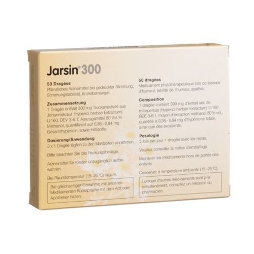 Jarsin 300mg 100 Tabletten buy online