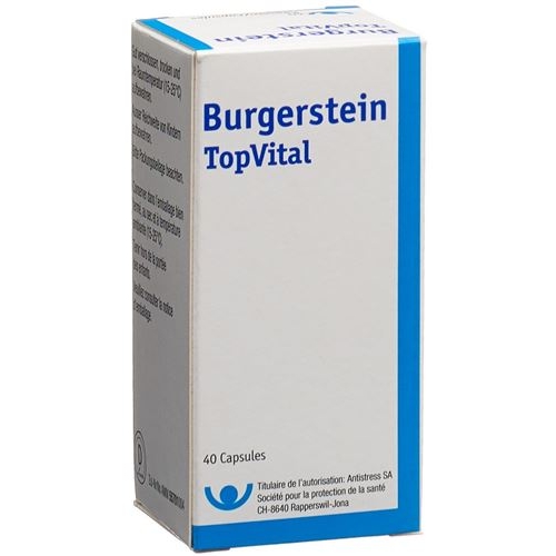 Burgerstein TopVital 100 capsules buy online