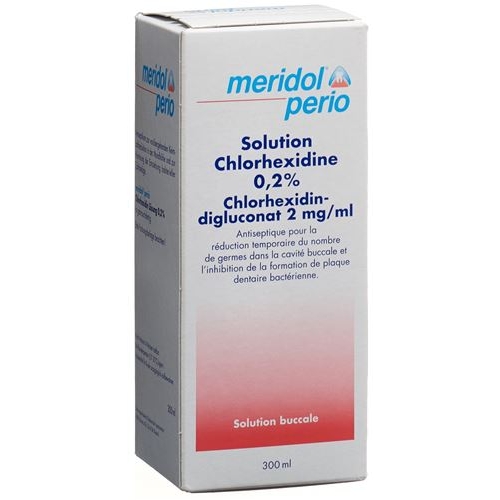 Meridol Perio Chlorhexidin Lösung 0.2% Flasche 300ml buy online