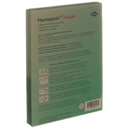 Flectoparin Tissugel 7 Pflaster buy online