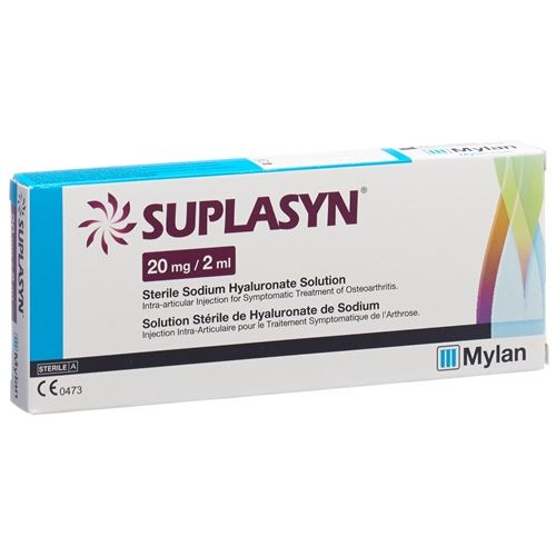 Suplasyn Injektionslösung 20mg/2ml 3 Fertigspritzen 2ml buy online