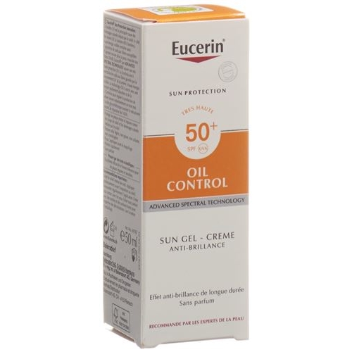 Eucerin SUN Sun Oil Control Gel Cream Anti-Shine SPF50 + 50 ml buy online