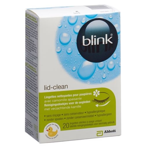 Blink Lid-Clean Reinigungstücher 20 Stück buy online