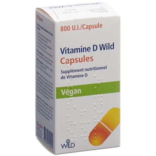 Vitamin D Wild Kapseln Vegan Dose 90 Stück buy online