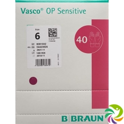 Vasco OP Sensitive Handschuhe Grösse 6.0 40 Paar