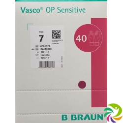 Vasco OP Sensitive Handschuhe Grösse 7.0 40 Paar