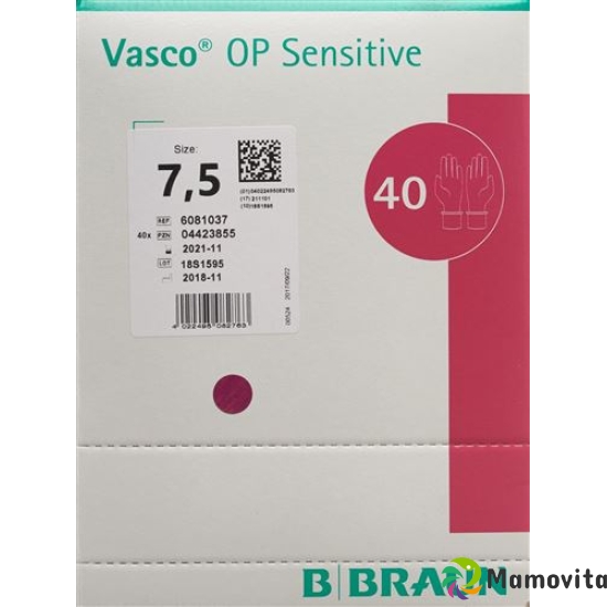 Vasco OP Sensitive Handschuhe Grösse 7.5 40 Paar buy online