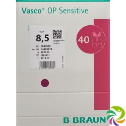 Vasco OP Sensitive Handschuhe Grösse 8.5 40 Paar