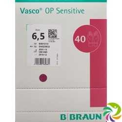 Vasco OP Sensitive Handschuhe Grösse 6.5 40 Paar