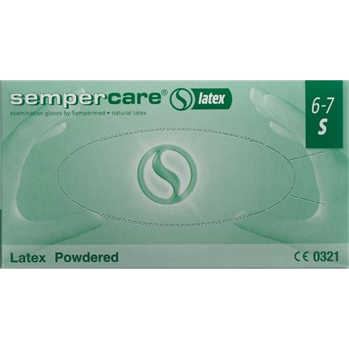 Sempercare Handschuhe S Latex Gepudert 100 Stück buy online