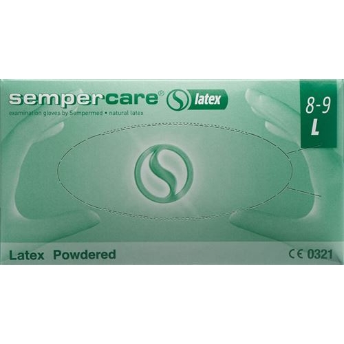 Sempercare Handschuhe L Latex Gepudert 100 Stück buy online