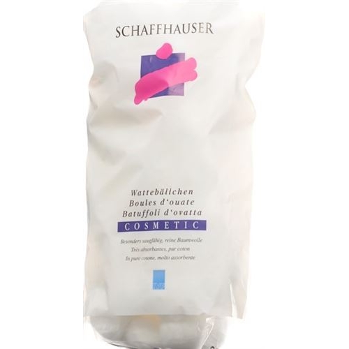 Schaffhauser Wattebaellchen Cosmet Weiss 20x 60g buy online