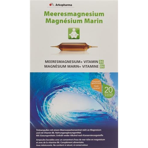 Arkopharma Magnesium Marin 20 Ampullen 15ml buy online