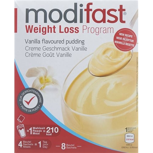 Modifast Programm Creme Vanille 8x 55g buy online