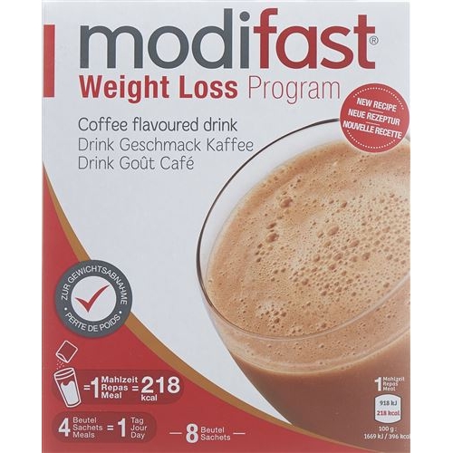 Modifast Programme drink coffee 8x 55g buy online