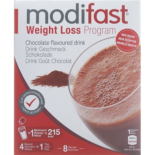 Modifast Program drink chocolate (new) 8x 55g buy online