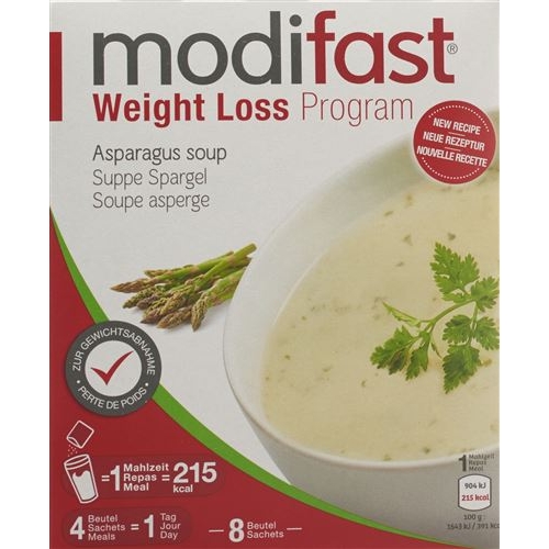 Modifast Programm Suppe Spargel 8x 55g buy online