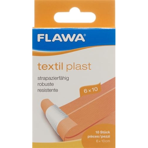 Flawa Textil Plast Quick bandage 6x10cm 10 pieces buy online