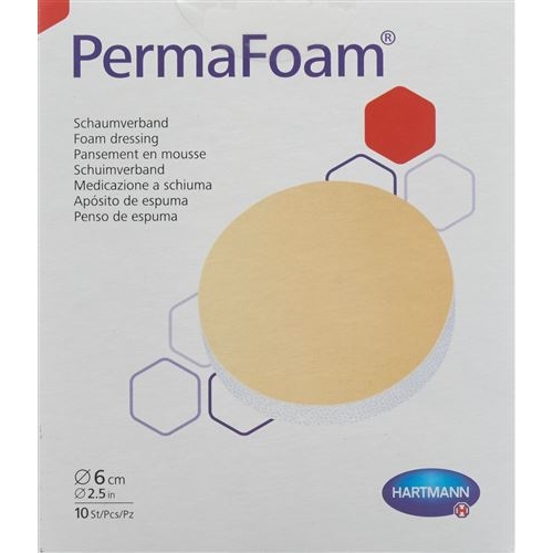 Permafoam Classic 6cm Rund Steril 10 Stück buy online