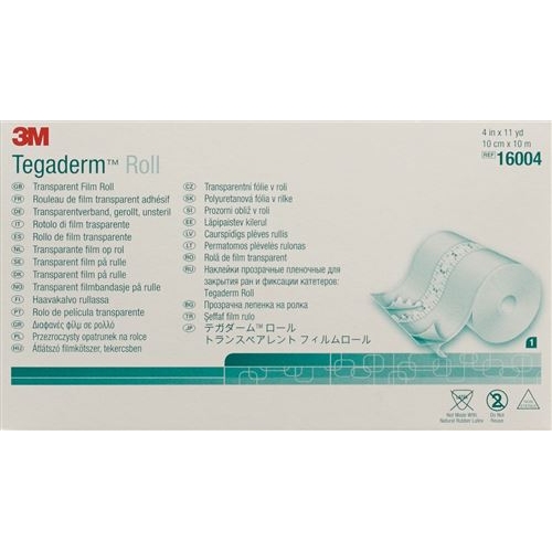 3M Tegaderm Roll Wundverband 10cmx10m Transparent Neu buy online