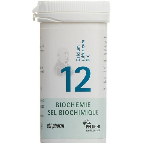 Pflueger Schüssler Nr. 12 Calc Sulf Tabletten D 6 1000g buy online