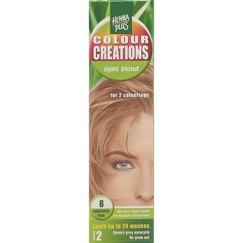 Henna Colour Creations Ligth Blond 8 60ml buy online