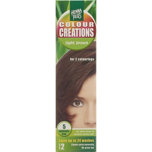 Henna Colour Creations Ligth Brown 5 60ml buy online