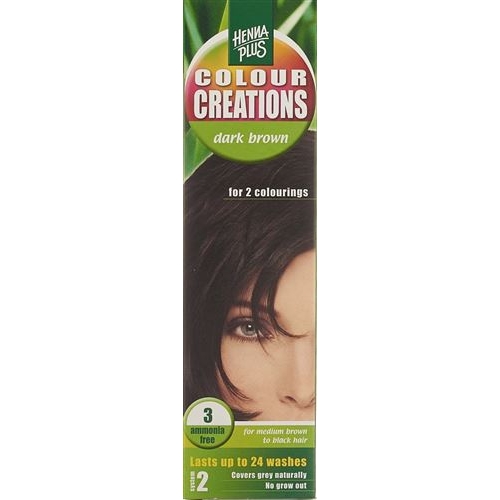 Henna Colour Creations Dark Brown 3 60ml buy online