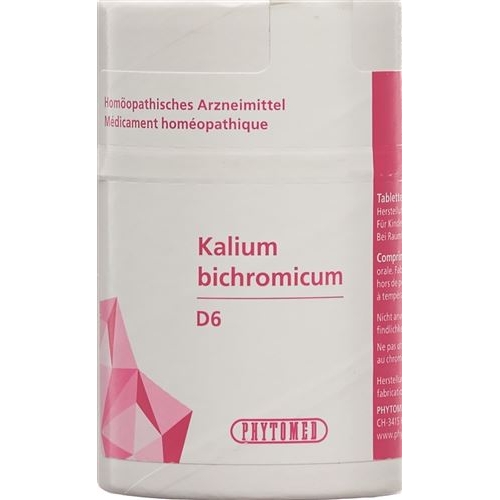 Phytomed Schüssler Kalium Bichr Tabletten D 6 500g buy online