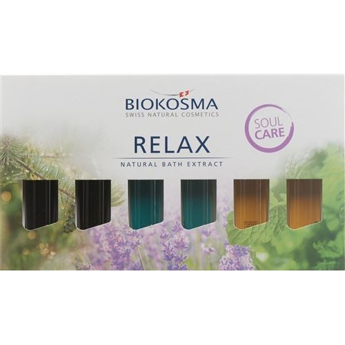 Biokosma Bad Portionen Relax 6 Ampullen 20ml buy online