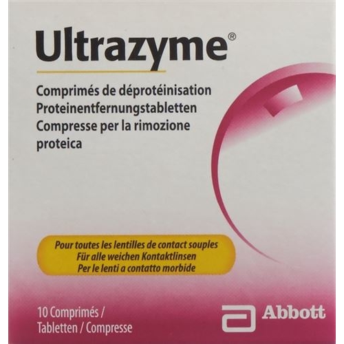 Ultrazyme Proteinentfernung Tabletten Blister 10 Stück buy online