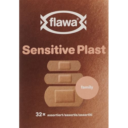 Flawa Sensitive Plast Assortiert 32 Stück buy online