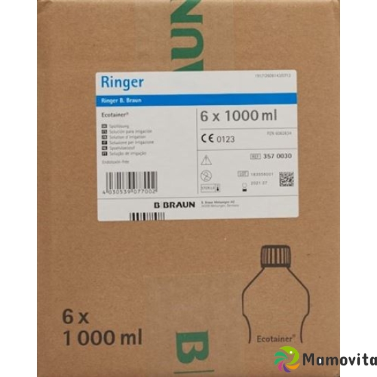 Ringer B. Braun Spüllösung Plus 6 Ecotainer 1L buy online