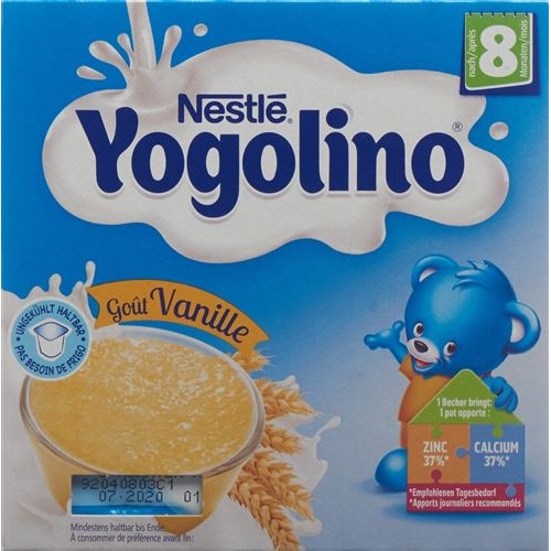 Nestlé Baby Dessert Goût Vanille 8 Monate 4x 100g buy online