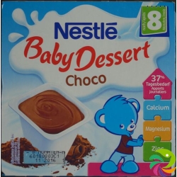 Nestlé Baby Dessert Choco 8 Monate 4x 100g