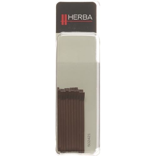 Herba Haarklemmen Braun 12 Stück buy online